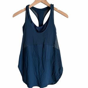 Lululemon Twist Around Tank Dark Blue Size 4
